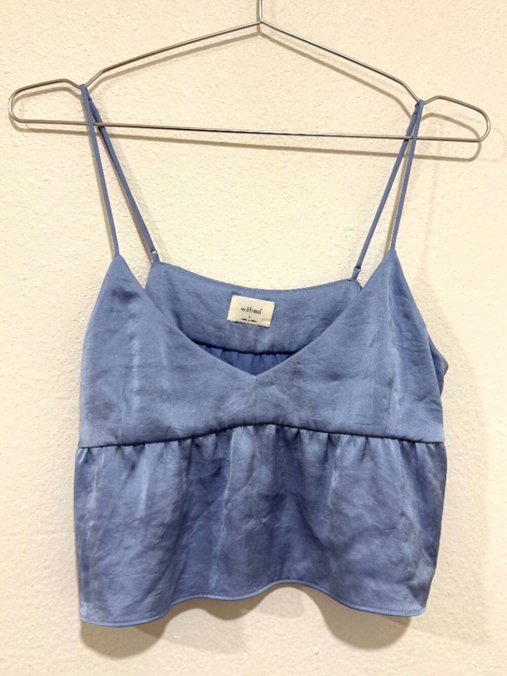 Aritzia Wilfred Lover Camisole, Soft Iris